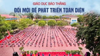 Giáo dục Bảo Thắng đổi mới để phát triển toàn diện