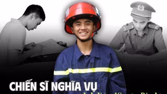 Chiến sĩ nghĩa vụ đạt điểm 10 môn Địa lý