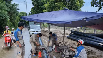 Từ 18 giờ ngày 11/9, Nhà máy cấp nước Bảo Yên hoạt động trở lại; 15/9 ổn định cấp nước tại thành phố Lào Cai 