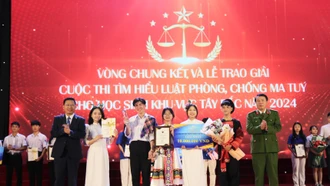 Tổng kết cuộc thi “Tìm hiểu Luật Phòng, chống ma túy cho học sinh khu vực Tây Bắc” năm 2024