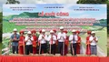 Khởi công cầu Ngòi Phát thuộc dự án xây dựng đường dọc sông Hồng kết nối cửa khẩu Bản Vược đến Y Tý
