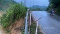 Quốc lộ 70 đoạn qua xã Phúc Khánh, Bảo Yên xuất hiện nhiều điểm sạt lở nguy hiểm
