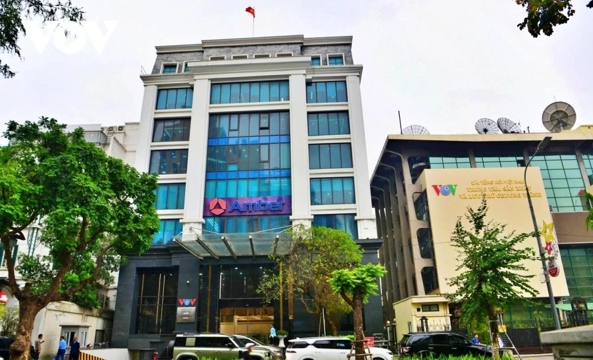 Trụ sở Báo Điện tử Tiếng nói Việt Nam tại số 37, phố Bà Triệu, quận Hoàn Kiếm, TP Hà Nội