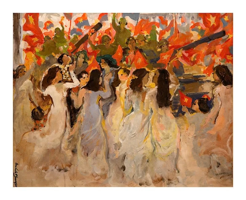 Tác phẩm "Nắng tháng Năm" (Quách Phong).