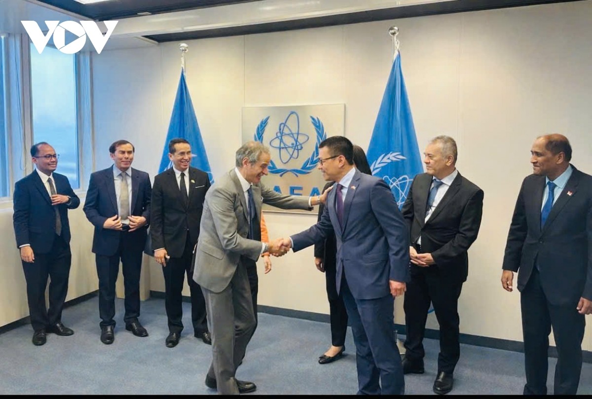 Tổng Giám đốc Grossi cam kết sẽ phối hợp chặt chẽ, hỗ trợ Việt Nam hoàn thành trọng trách quốc tế của mình.