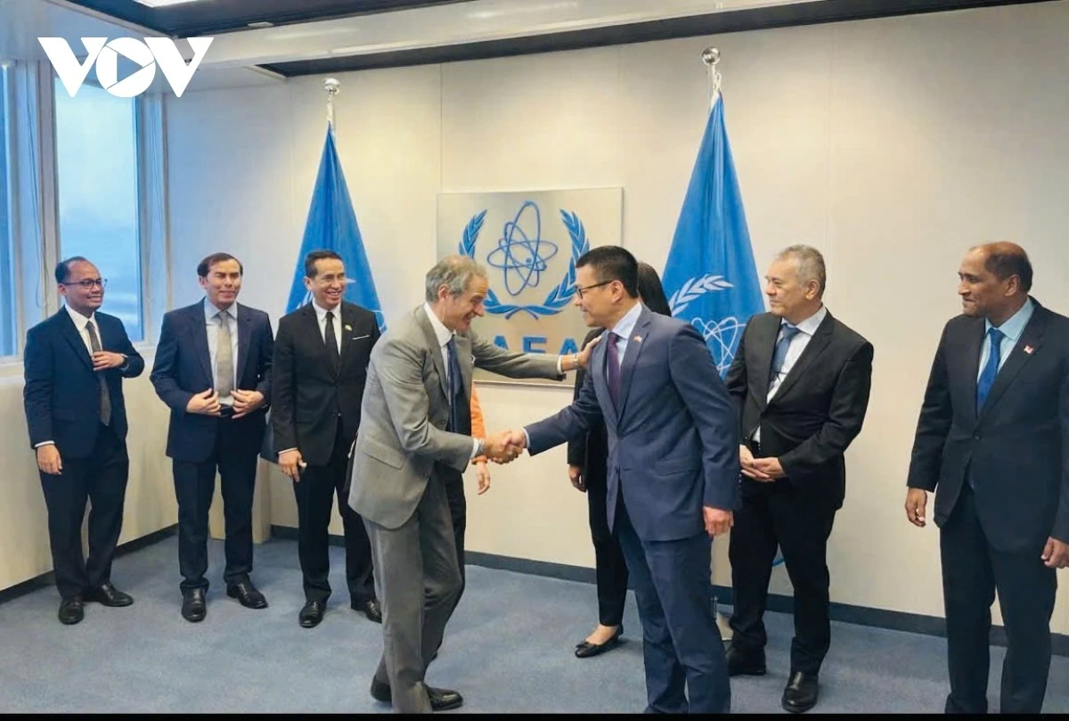 Tổng Giám đốc Grossi cam kết sẽ phối hợp chặt chẽ, hỗ trợ Việt Nam hoàn thành trọng trách quốc tế của mình.