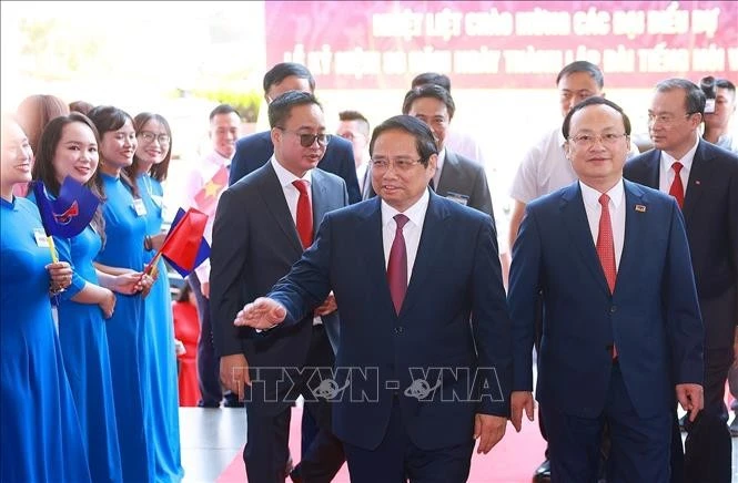 Thủ tướng Phạm Minh Chính đến dự Lễ kỷ niệm 80 năm Ngày thành lập Đài Tiếng nói Việt Nam.