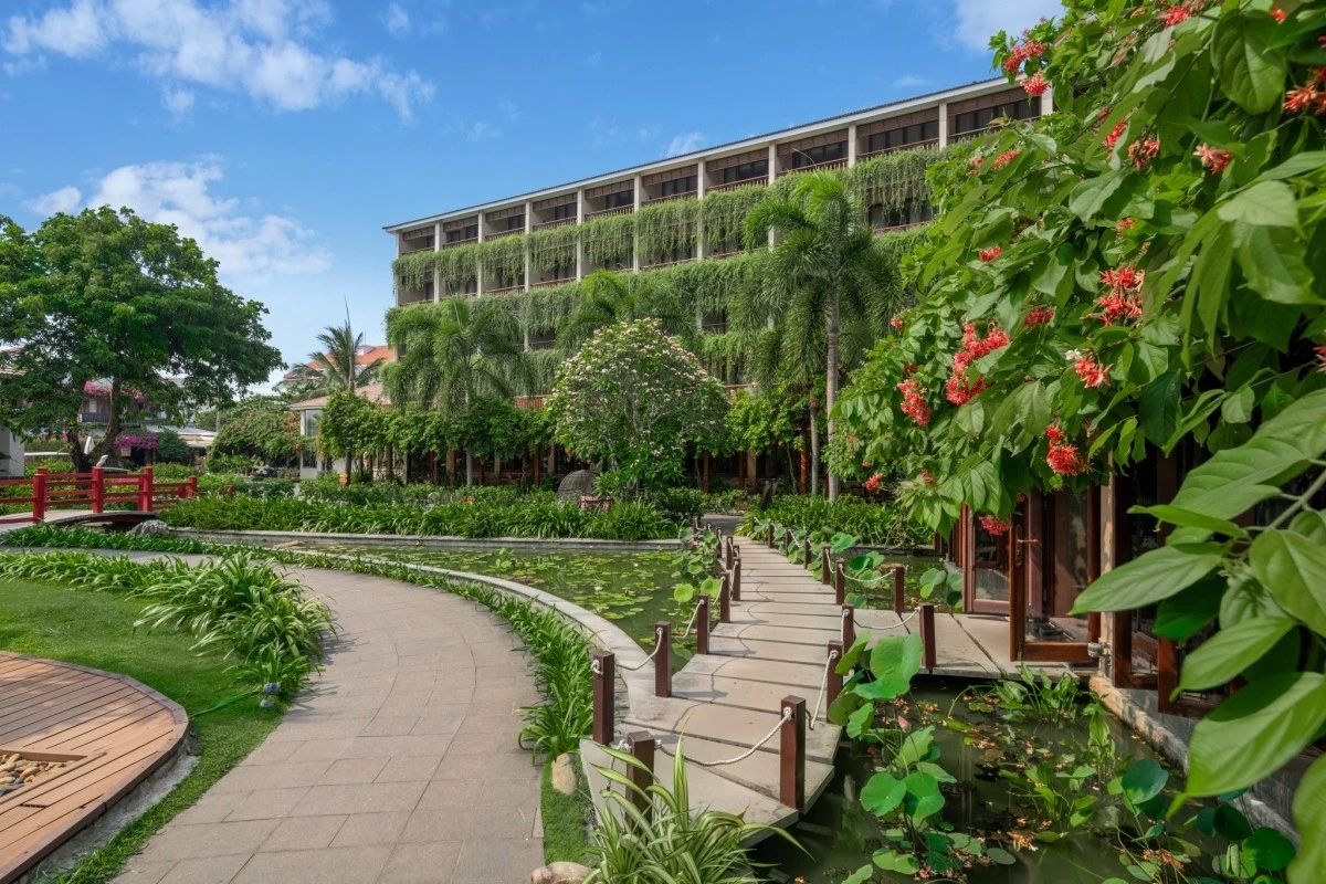 Một khu nghỉ dưỡng nằm gần phố cổ Hội An đã xây dựng khách sạn "không rác thải nhựa".