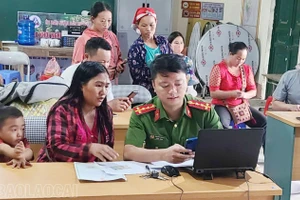 Tòng Sành - xã đầu tiên của tỉnh hoàn thành cấp Căn cước cho trẻ dưới 6 tuổi