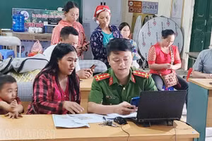 Tòng Sành - xã đầu tiên của tỉnh hoàn thành cấp Căn cước cho trẻ dưới 6 tuổi