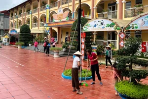 Lào Cai cho học sinh nghỉ học tránh bão số 3
