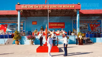 Vùng 4 Hải quân tổ chức tuyên thệ chiến sĩ mới