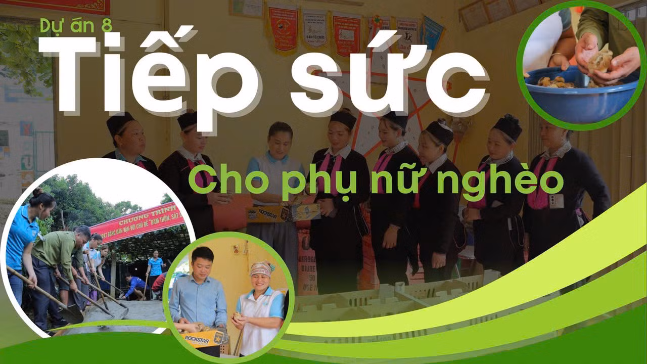 Tiếp sức cho phụ nữ nghèo