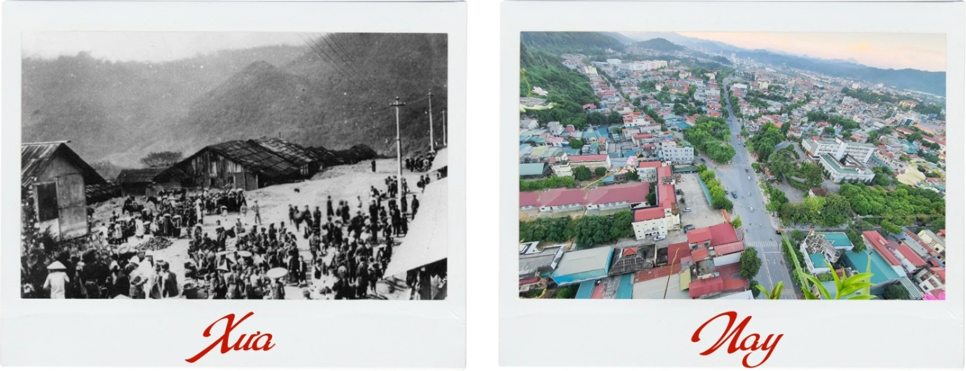 Thành phố Lào Cai xưa và nay.
