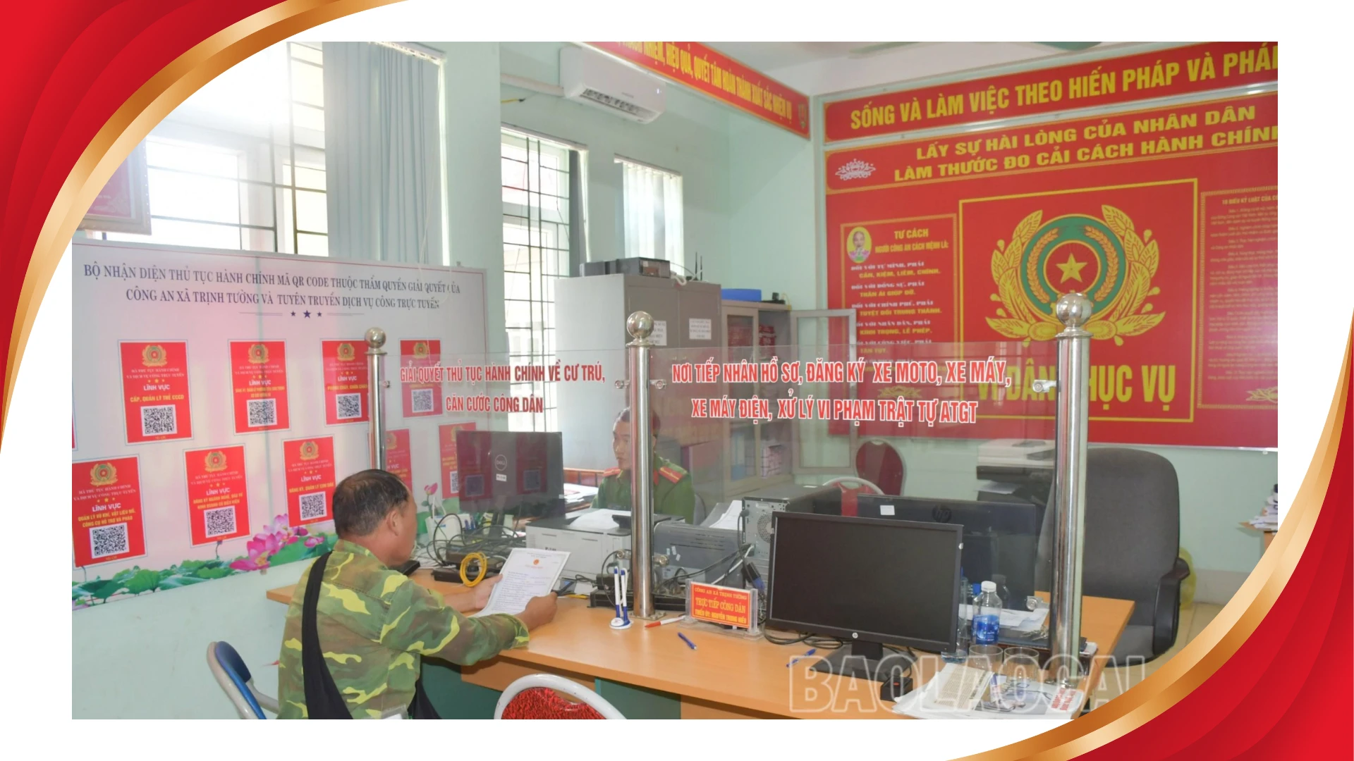 Nhiều thủ tục hành chính được đẩy nhanh tiến độ giải quyết.