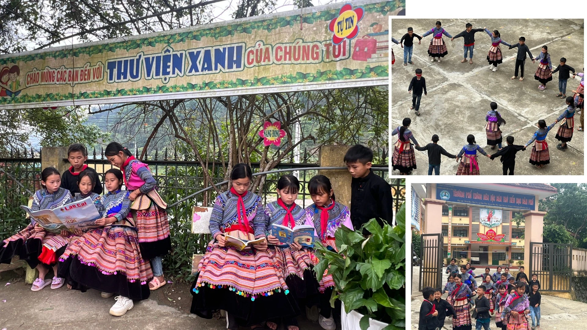 Bộ sách Lul Hmongz được đưa vào giảng dạy trong trường học.