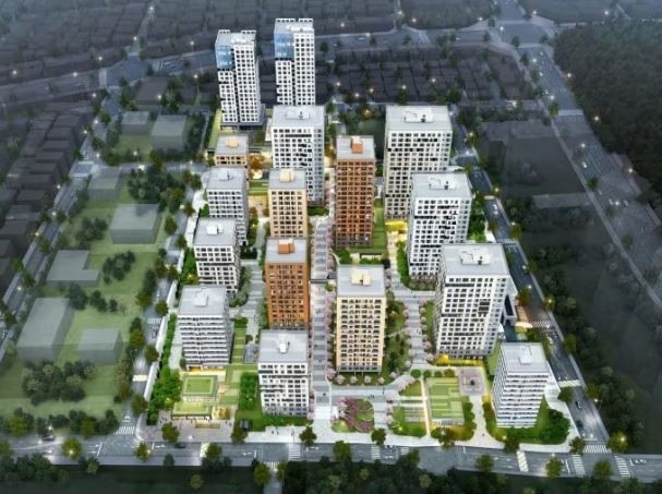 Hình minh họa về khu nhà ở dự kiến được xây dựng tại phường Garak, quận Songpa. seoul.jpg