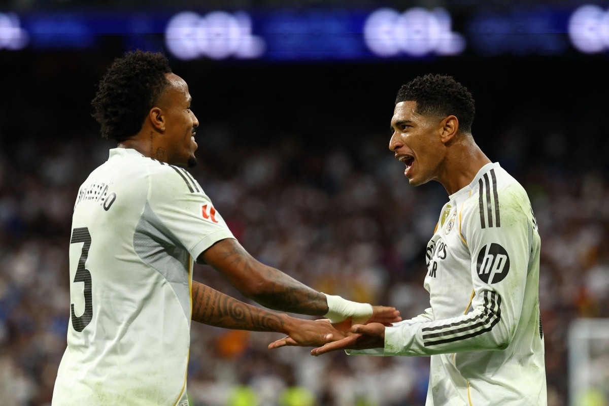 Real Madrid đánh bại Barcelona. Real Madrid đánh bại Barcelona.