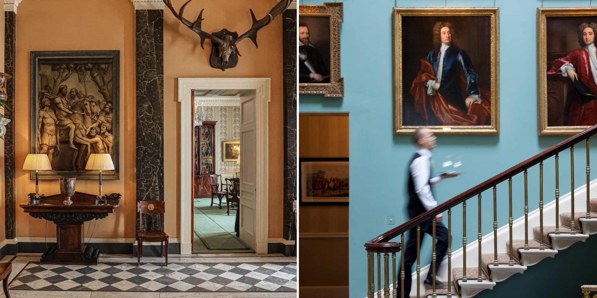 Ngay từ khi đặt chân đến Ballyfin, bạn sẽ cảm nhận rõ ràng mình đang ở một nơi thực sự đặc biệt. Ngôi nhà theo phong cách Regency được trùng tu xa hoa này là sự kết hợp giữa những nét lịch sử vô giá và những căn phòng sang trọng, mang đến cảm giác quyến rũ và ấm áp đặc trưng của Ireland.