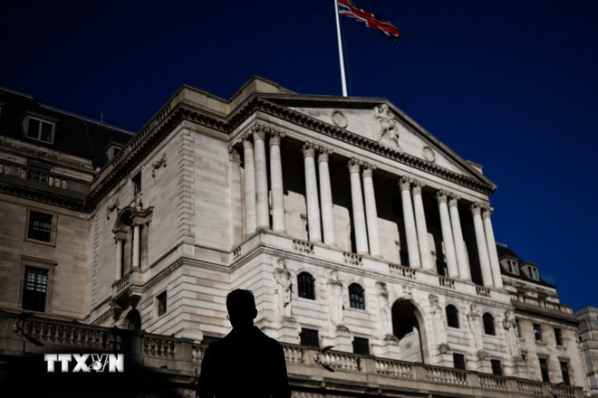 Trụ sở Ngân hàng Trung ương Anh tại Thủ đô London.