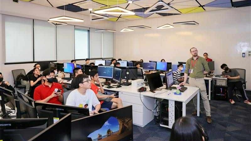 Trí tuệ nhân tạo được đưa vào nhiều hoạt động tại Trường đại học Anh Quốc Việt Nam. gd.jpg