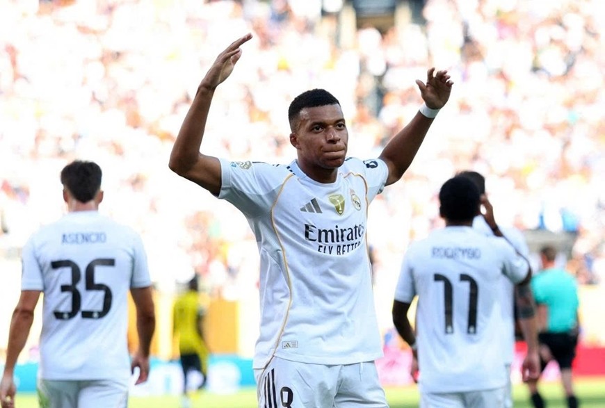 Mbappe có dịp tái ngộ đội bóng cũ PSG tại bán kết FIFA Club World Cup 2025. mbappe.jpg