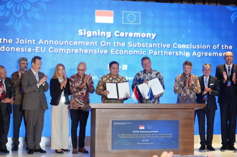Indonesia và EU hoàn tất đàm phán hiệp định thương mại ngày 23/9. Indonesia và EU hoàn tất đàm phán hiệp định thương mại ngày 23/9.