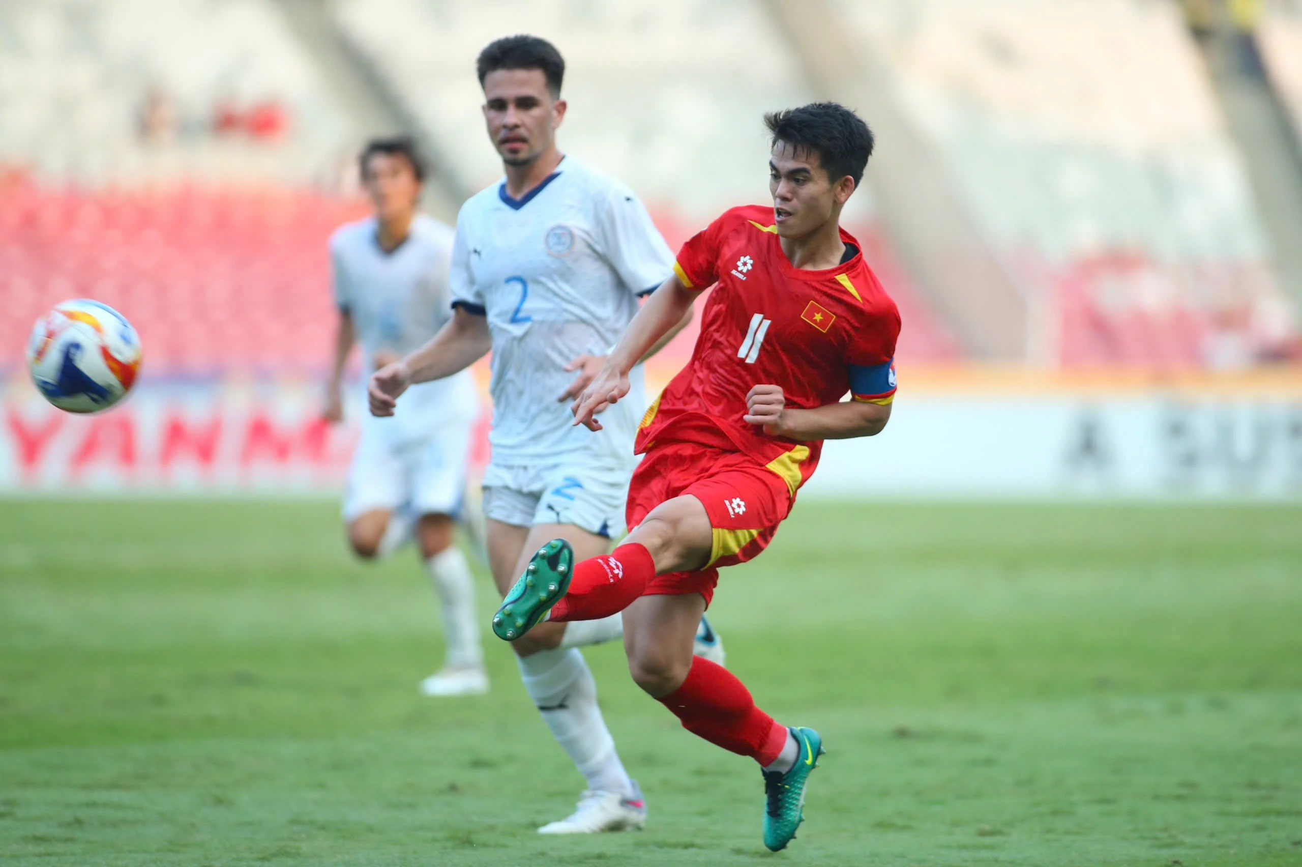 Văn Khang là đội trưởng U.23 Việt Nam tại giải U.23 Đông Nam Á 2025.