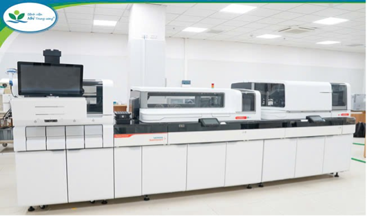 Hệ thống máy móc, thiết bị y tế hiện đại tại các khoa, phòng đã sẵn sàng hoạt động. Hệ thống máy móc, thiết bị y tế hiện đại tại các khoa, phòng đã sẵn sàng hoạt động.