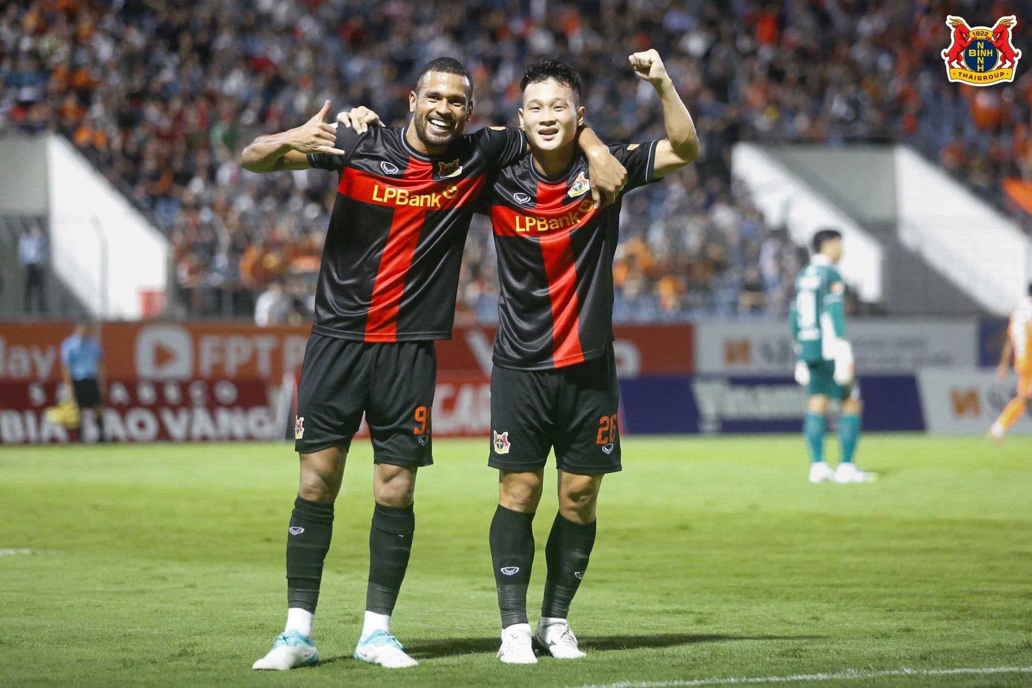 Phạm Gia Hưng liên tục được Ninh Bình FC sử dụng trong hiệp 2.