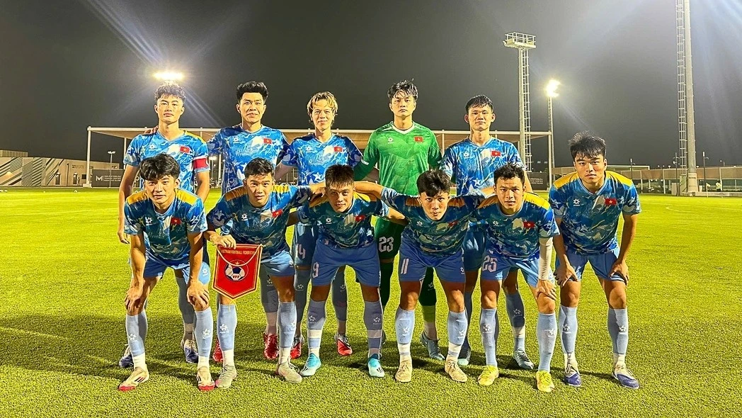 U23 Việt Nam thất bại trước U23 Qatar ở trận giao hữu đầu tiên.
