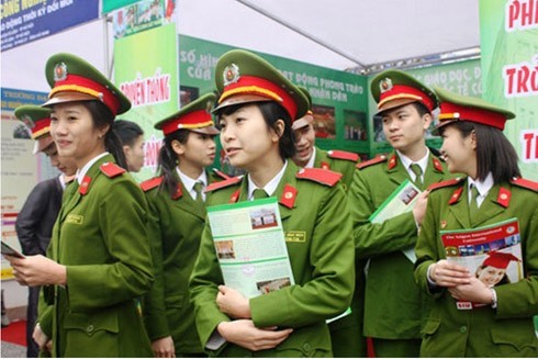 Năm 2025, khối trường Công an có mức điểm chuẩn cao nhất 26,28. Năm 2025, khối trường Công an có mức điểm chuẩn cao nhất 26,28.