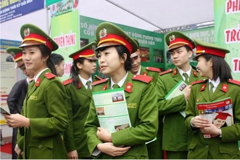 Năm 2025, khối trường Công an có mức điểm chuẩn cao nhất 26,28.