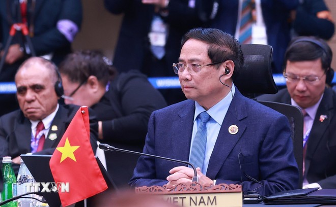 Thủ tướng Phạm Minh Chính dự Hội nghị Cấp cao ASEAN-Liên hợp quốc lần thứ 15. Thủ tướng Phạm Minh Chính dự Hội nghị Cấp cao ASEAN-Liên hợp quốc lần thứ 15.