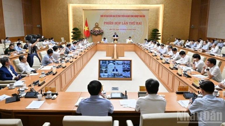 Quang cảnh phiên họp.