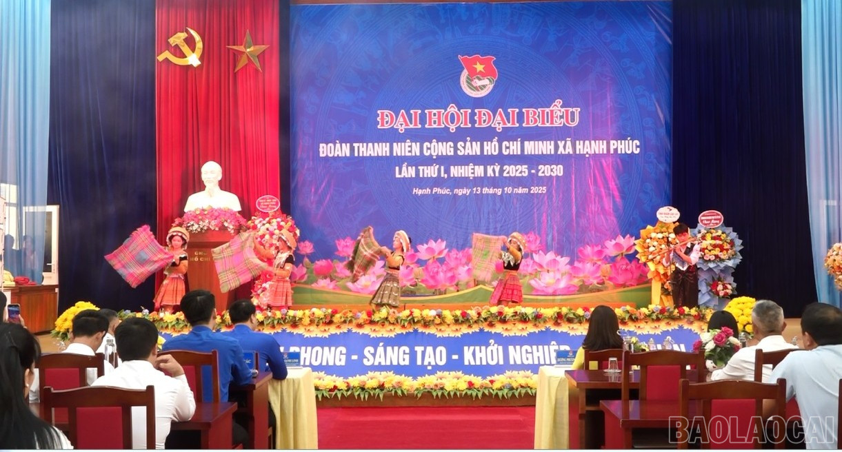 Văn nghệ chào mừng đại hội. baolaocai-br_vannghe-2550.jpg