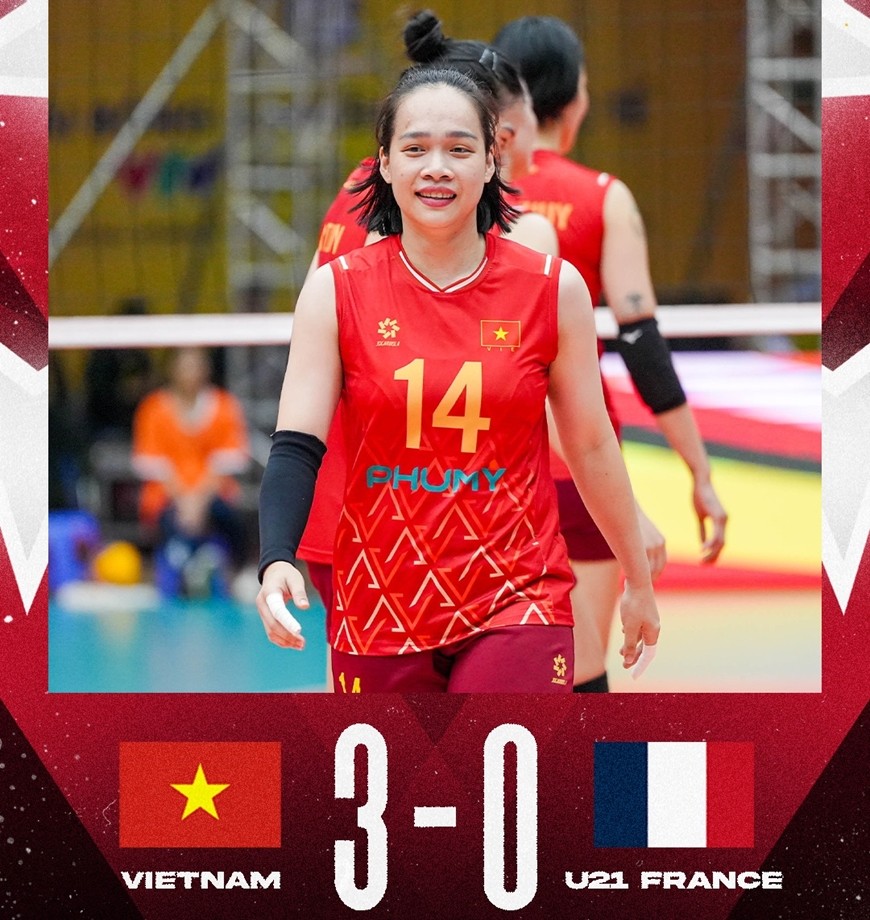 Tuyển bóng chuyền nữ Việt Nam thắng U21 Pháp 3-0. 13-7bong-chuyen-nu-viet-nam.jpg