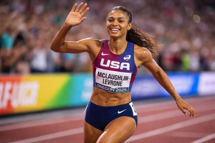 Huyền thoại sống Sydney McLaughlin-Levrone tiếp tục khẳng định tên tuổi bằng kỷ lục siêu ấn tượng ở Giải vô địch điền kinh thế giới 2025.