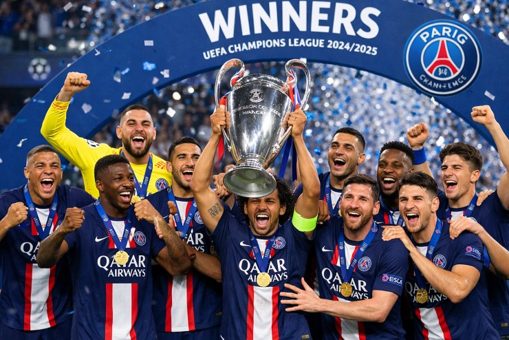 PSG vô địch UEFA Champions League 2024/2025.