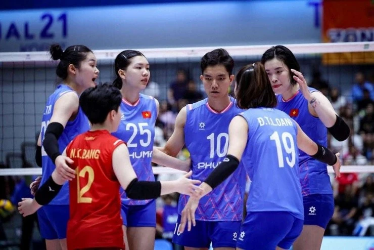 ĐT bóng chuyền nữ Việt Nam vô địch SEA V-League 2025.