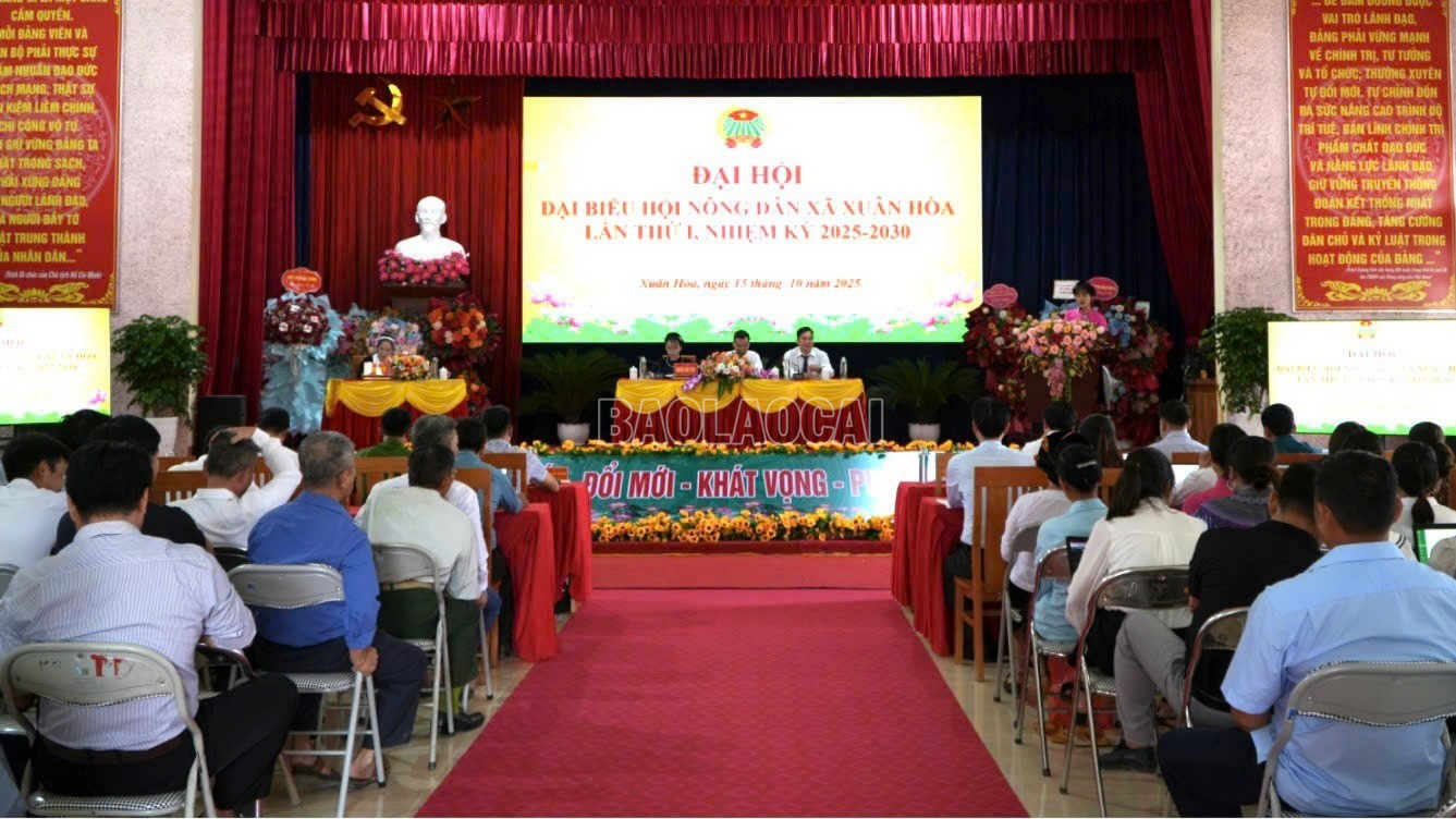 Quang cảnh đại hội. baolaocai-c_quangcanhdaihoi-9182.jpg