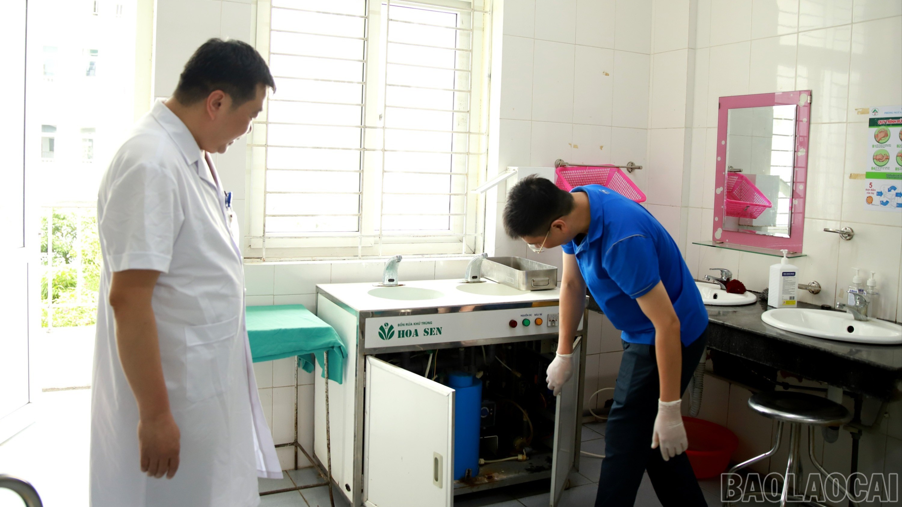 Thực hành sắp xếp lại tại Khoa Ngoại Chấn thương - BVĐK số 2. baolaocai-br_a-1-5051.jpg