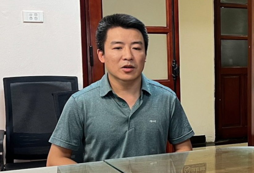 Bị can Thân Văn Thoại.