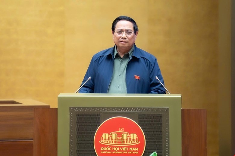 Thủ tướng Chính phủ Phạm Minh Chính phát biểu.