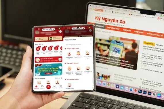 Người dân có thể thực hiện một số thủ tục đăng ký cư trú qua VNeID.