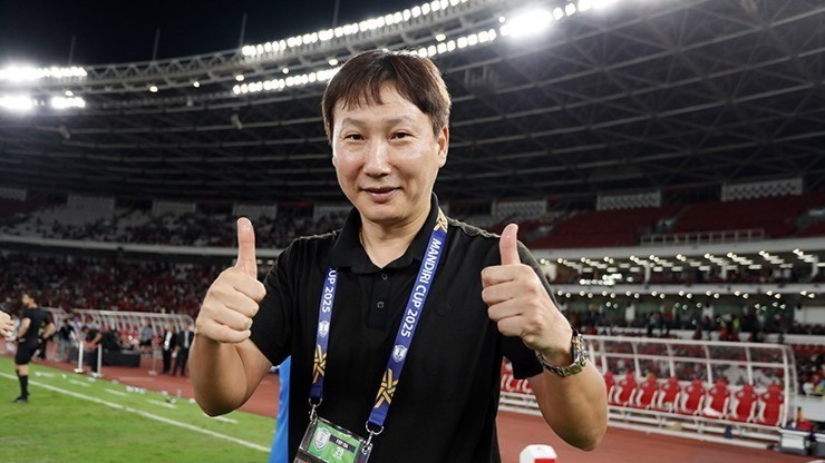 Thầy trò HLV Kim Sang Sik không còn chung sân đấu với U22 Indonesia ở SEA Games. vnseagames-8956.jpg