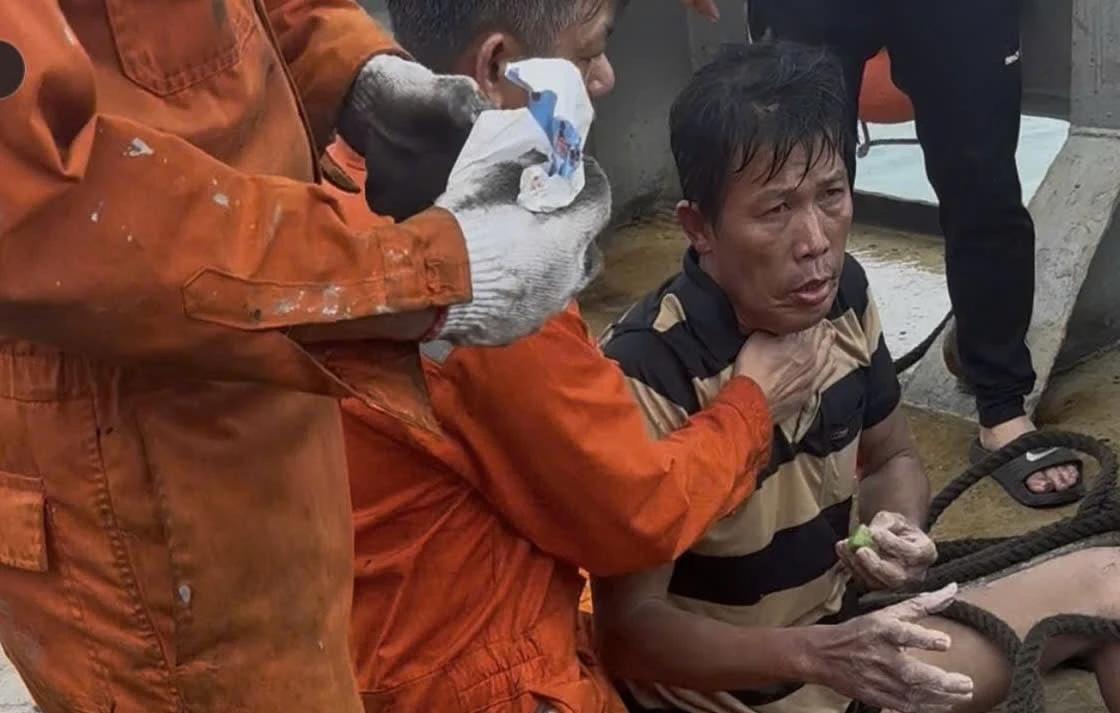 Trường hợp được cứu sống là ông Phạm Duy Quang.