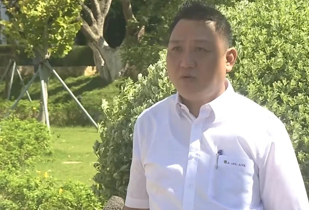 Chủ tịch UBND đặc khu Lý Sơn Nguyễn Văn Huy.