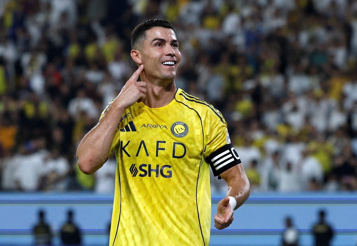 Ronaldo tỏa sáng rực rỡ ở Saudi Arabia. (Ảnh: Reuters). Ronaldo tỏa sáng rực rỡ ở Saudi Arabia. (Ảnh: Reuters).