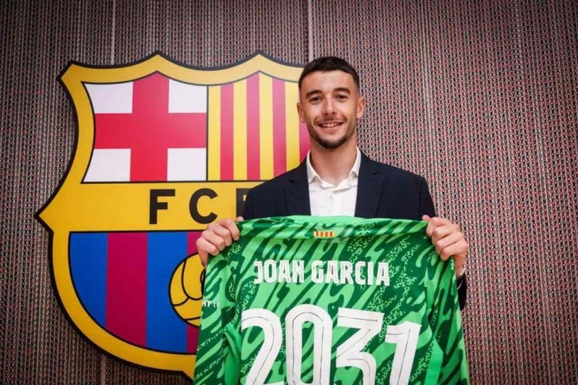 Chỉ với 25 triệu euro, thủ thành Joan Garcia lại đang là tân binh đắt giá nhất Barcelona hè này. Chỉ với 25 triệu euro, thủ thành Joan Garcia lại đang là tân binh đắt giá nhất Barcelona hè này.